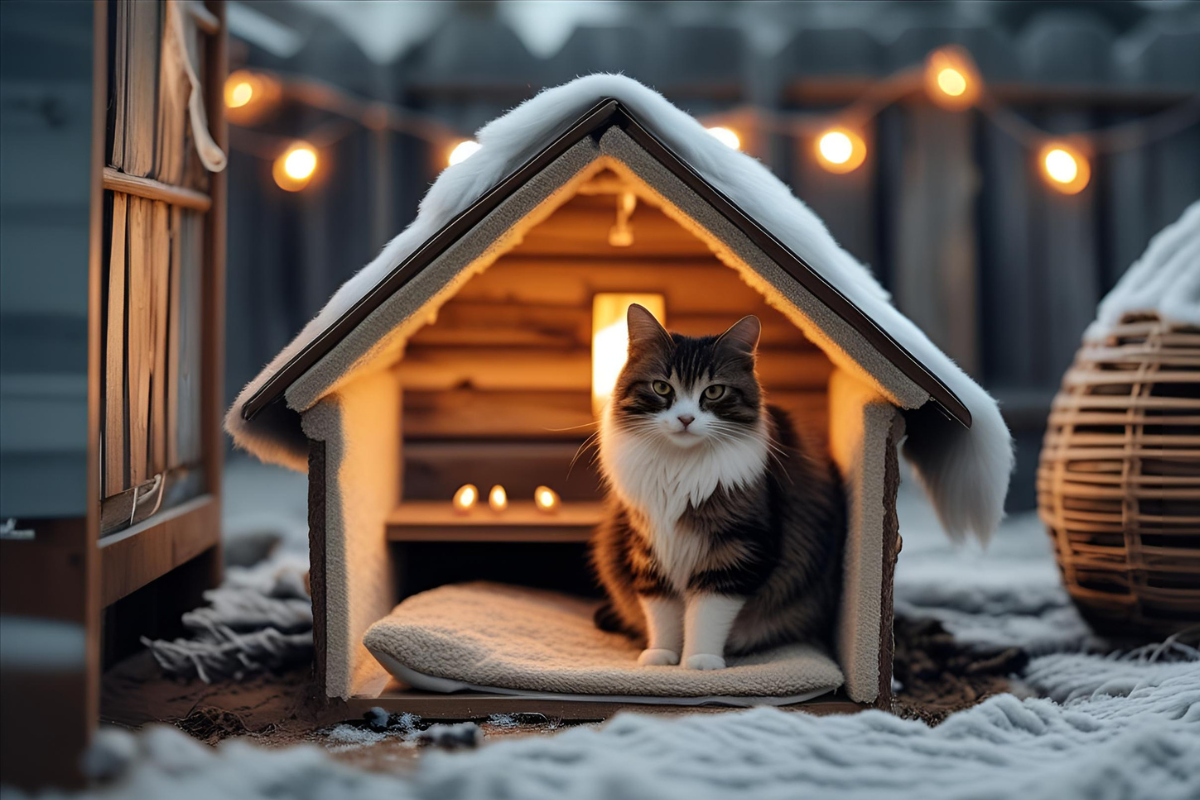 How to Heat an Outdoor Cat House Without Electricity: A Complete Guide for Pet Owners